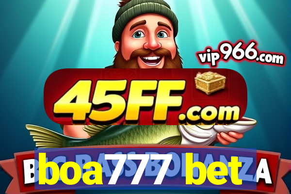 boa777 bet